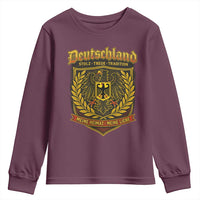 German Heritage Pride Youth Sweatshirt Deutschland Stolz Treue Tradition Meine Heimat Meine Liebe - Wonder Print Shop