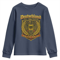 German Heritage Pride Youth Sweatshirt Deutschland Stolz Treue Tradition Meine Heimat Meine Liebe - Wonder Print Shop