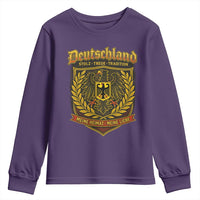 German Heritage Pride Youth Sweatshirt Deutschland Stolz Treue Tradition Meine Heimat Meine Liebe - Wonder Print Shop