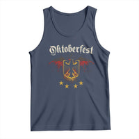 Oktoberfest German Drinking Festival Tank Top Bundesadler Coat of Arms Star - Wonder Print Shop
