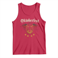 Oktoberfest German Drinking Festival Tank Top Bundesadler Coat of Arms Star - Wonder Print Shop