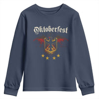 Oktoberfest German Drinking Festival Youth Sweatshirt Bundesadler Coat of Arms Star - Wonder Print Shop