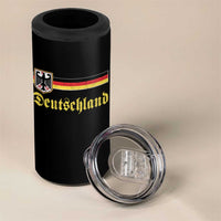 Deutschland German Heritage Pride 4 in 1 Can Cooler Tumbler Bundesadler Coat of Arms - Wonder Print Shop