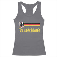Deutschland German Heritage Pride Racerback Tank Top Bundesadler Coat of Arms - Wonder Print Shop