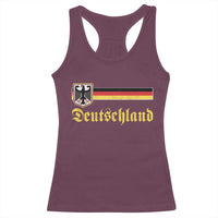 Deutschland German Heritage Pride Racerback Tank Top Bundesadler Coat of Arms - Wonder Print Shop