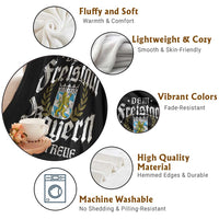 Bayern Bavaria German Throw Blanket Dem Freistaat Bayern Die Treue - Wonder Print Shop