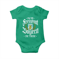 Bayern Bavaria German Baby Onesie Dem Freistaat Bayern Die Treue - Wonder Print Shop