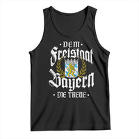 Bayern Bavaria German Tank Top Dem Freistaat Bayern Die Treue - Wonder Print Shop