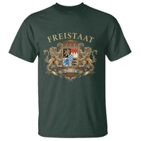 Bavarian Pride T Shirt Freistaat Bayern Golden Lion Coat Of Arms - Wonder Print Shop