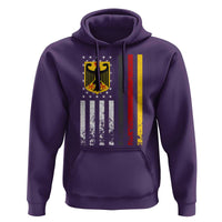 Patriotic Bundesadler Vintage German American Flag Hoodie Germany Heritage Pride - Wonder Print Shop