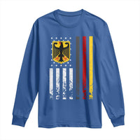 Patriotic Bundesadler Vintage German American Flag Long Sleeve Shirt Germany Heritage Pride - Wonder Print Shop