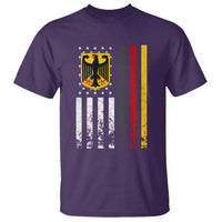 Patriotic Bundesadler Vintage German American Flag T Shirt Germany Heritage Pride - Wonder Print Shop