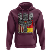 German By Blood American By Birth Patriot By Choice Hoodie German Americans - Wonder Print Shop