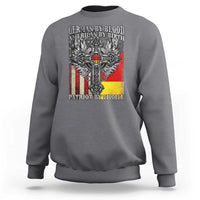 German By Blood American By Birth Patriot By Choice Sweatshirt German Americans - Wonder Print Shop