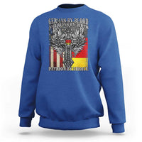 German By Blood American By Birth Patriot By Choice Sweatshirt German Americans - Wonder Print Shop