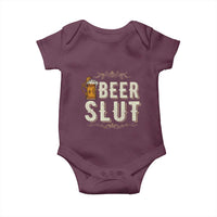 Funny Oktoberfest Beer Slut Baby Onesie German Beer Stein Drinking Lover - Wonder Print Shop
