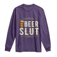 Funny Oktoberfest Beer Slut Long Sleeve Shirt German Beer Stein Drinking Lover - Wonder Print Shop