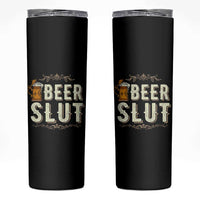 Funny Oktoberfest Beer Slut Skinny Tumbler German Beer Stein Drinking Lover - Wonder Print Shop