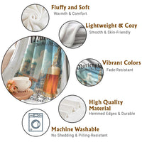 Bavarian Festival Munich Oktoberfest Throw Blanket Das Herz Der Stadt Beer Pretzel - Wonder Print Shop