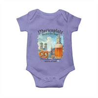 Bavarian Festival Munich Oktoberfest Baby Onesie Das Herz Der Stadt Beer Pretzel - Wonder Print Shop