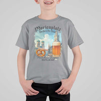 Bavarian Festival Munich Oktoberfest T Shirt For Kid Das Herz Der Stadt Beer Pretzel - Wonder Print Shop