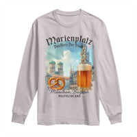 Bavarian Festival Munich Oktoberfest Long Sleeve Shirt Das Herz Der Stadt Beer Pretzel - Wonder Print Shop