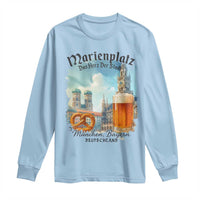 Bavarian Festival Munich Oktoberfest Long Sleeve Shirt Das Herz Der Stadt Beer Pretzel - Wonder Print Shop