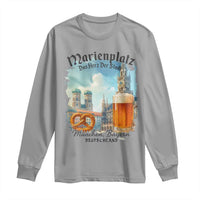 Bavarian Festival Munich Oktoberfest Long Sleeve Shirt Das Herz Der Stadt Beer Pretzel - Wonder Print Shop