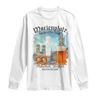 Bavarian Festival Munich Oktoberfest Long Sleeve Shirt Das Herz Der Stadt Beer Pretzel - Wonder Print Shop
