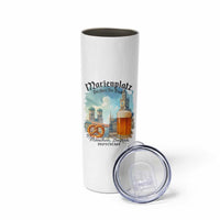 Bavarian Festival Munich Oktoberfest Skinny Tumbler Das Herz Der Stadt Beer Pretzel - Wonder Print Shop