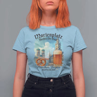 Bavarian Festival Munich Oktoberfest T Shirt For Women Das Herz Der Stadt Beer Pretzel - Wonder Print Shop