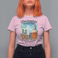 Bavarian Festival Munich Oktoberfest T Shirt For Women Das Herz Der Stadt Beer Pretzel - Wonder Print Shop