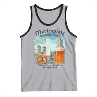 Bavarian Festival Munich Oktoberfest Tank Top Das Herz Der Stadt Beer Pretzel - Wonder Print Shop