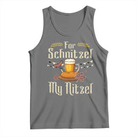 Funny Oktoberfest For Schnitzel My Nitzel Tank Top Beer Nitzel Sausage - Wonder Print Shop