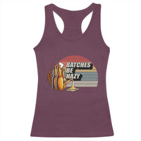 Funny Batches Be Hazy Racerback Tank Top Vintage Craft Beer Brewing - Wonder Print Shop