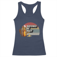 Funny Batches Be Hazy Racerback Tank Top Vintage Craft Beer Brewing - Wonder Print Shop