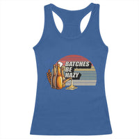 Funny Batches Be Hazy Racerback Tank Top Vintage Craft Beer Brewing - Wonder Print Shop