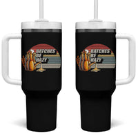 Funny Batches Be Hazy Tumbler With Handle Vintage Craft Beer Brewing - Wonder Print Shop