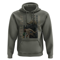 Funny I Still Play Duck Duck Goose Hoodie Duck Hunting Dog Back Lab - Wonder Print Shop