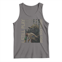 Funny I Still Play Duck Duck Goose Tank Top Duck Hunting Dog Back Lab - Wonder Print Shop