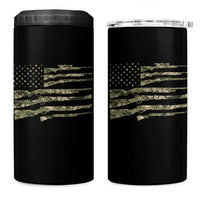 Hunting Guns Vintage Camo American Flag 4 in 1 Can Cooler Tumbler - Wonder Print Shop