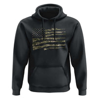 Hunting Guns Vintage Camo American Flag Hoodie - Wonder Print Shop