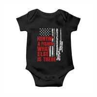 Hunting And Fishing What Else Is There Baby Onesie Vintage American Flag - Wonder Print Shop