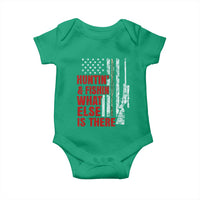 Hunting And Fishing What Else Is There Baby Onesie Vintage American Flag - Wonder Print Shop