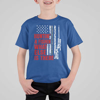 Hunting And Fishing What Else Is There T Shirt For Kid Vintage American Flag - Wonder Print Shop