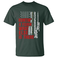 Hunting And Fishing What Else Is There T Shirt Vintage American Flag - Wonder Print Shop
