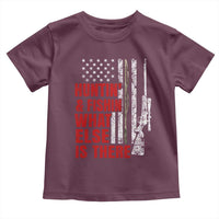 Hunting And Fishing What Else Is There Toddler T Shirt Vintage American Flag - Wonder Print Shop
