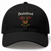 Deutschland German Heritage Pride Baseball Cap Bundesadler Coat of Arms Star