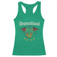Deutschland German Heritage Pride Racerback Tank Top Bundesadler Coat of Arms Star - Wonder Print Shop