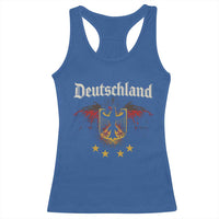 Deutschland German Heritage Pride Racerback Tank Top Bundesadler Coat of Arms Star - Wonder Print Shop